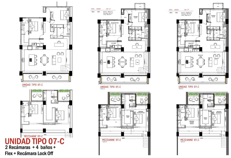 Maralma Unit 1003 marked on Floor